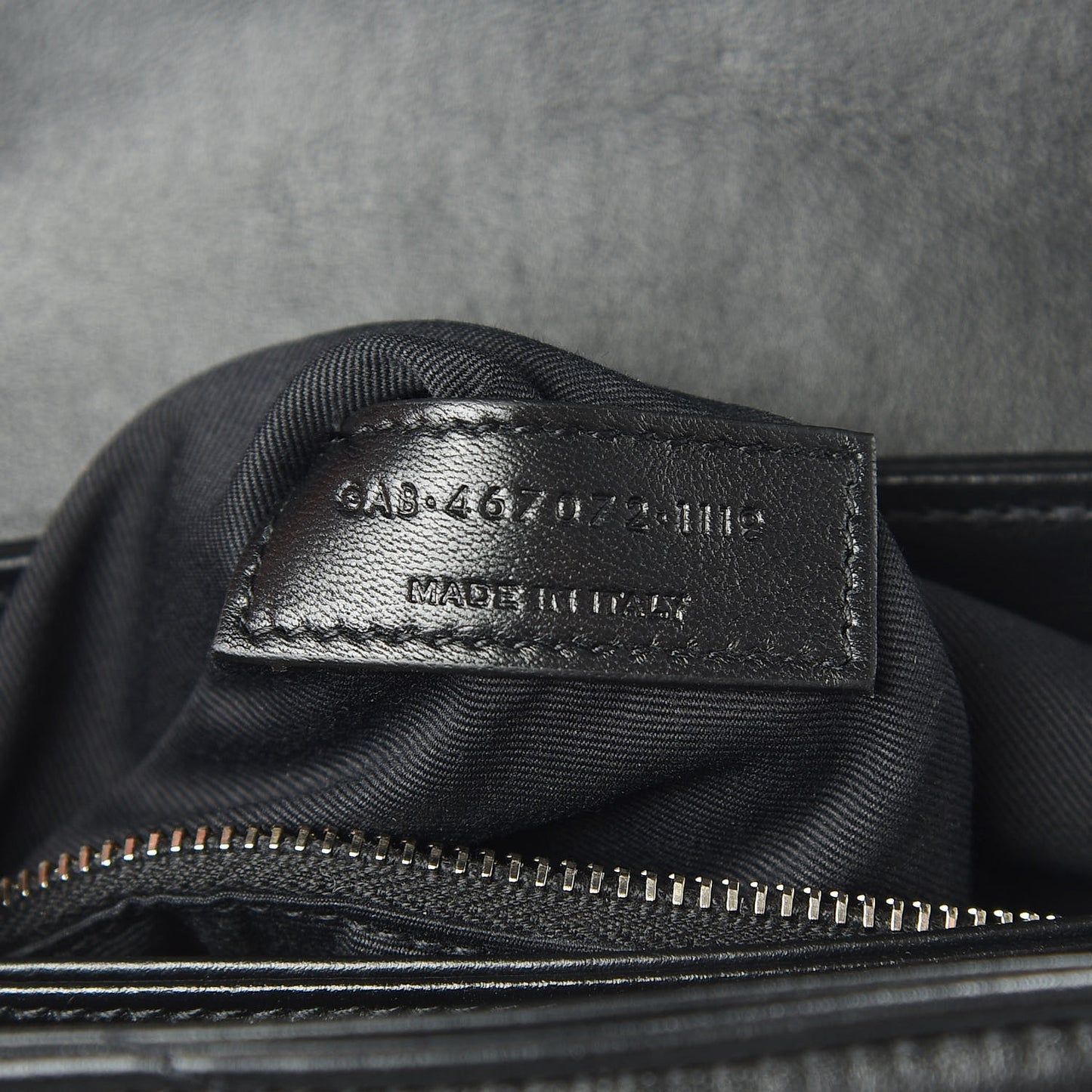 Calfskin Y Quilted Monogram Toy Loulou Crossbody Bag Black
