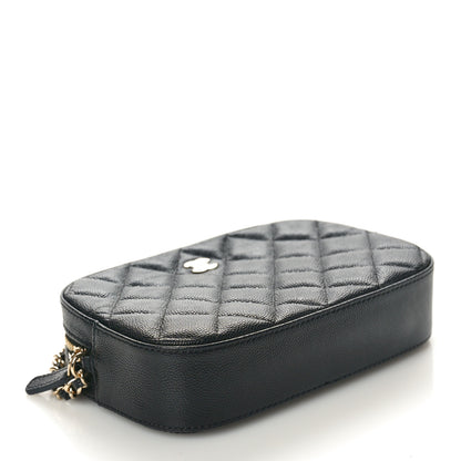 Chanel Caviar Quilted Vanity With Chain Black 4 of 11