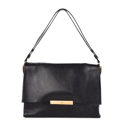 Celine Calfskin Blade Flap Black 1 of 8