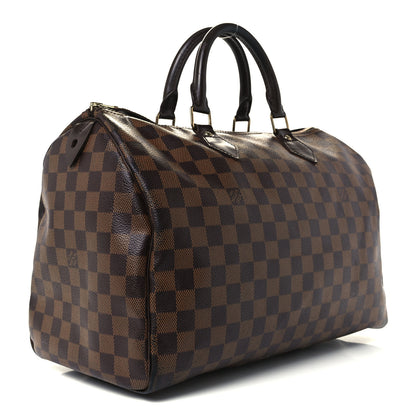Louis Vuitton Damier Ebene Speedy 35 2 of 10