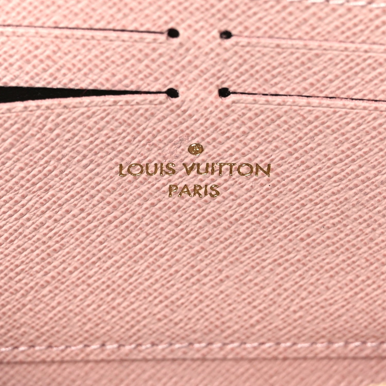 Louis Vuitton Damier Azur Clemence Wallet Rose Ballerine 6 of 6