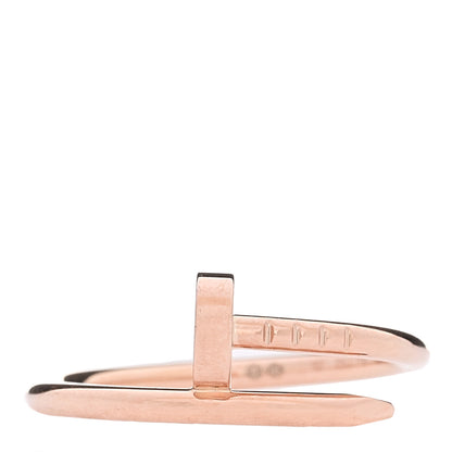 Cartier 18K Pink Gold Small Juste Un Clou Ring 52 6 1 of 5