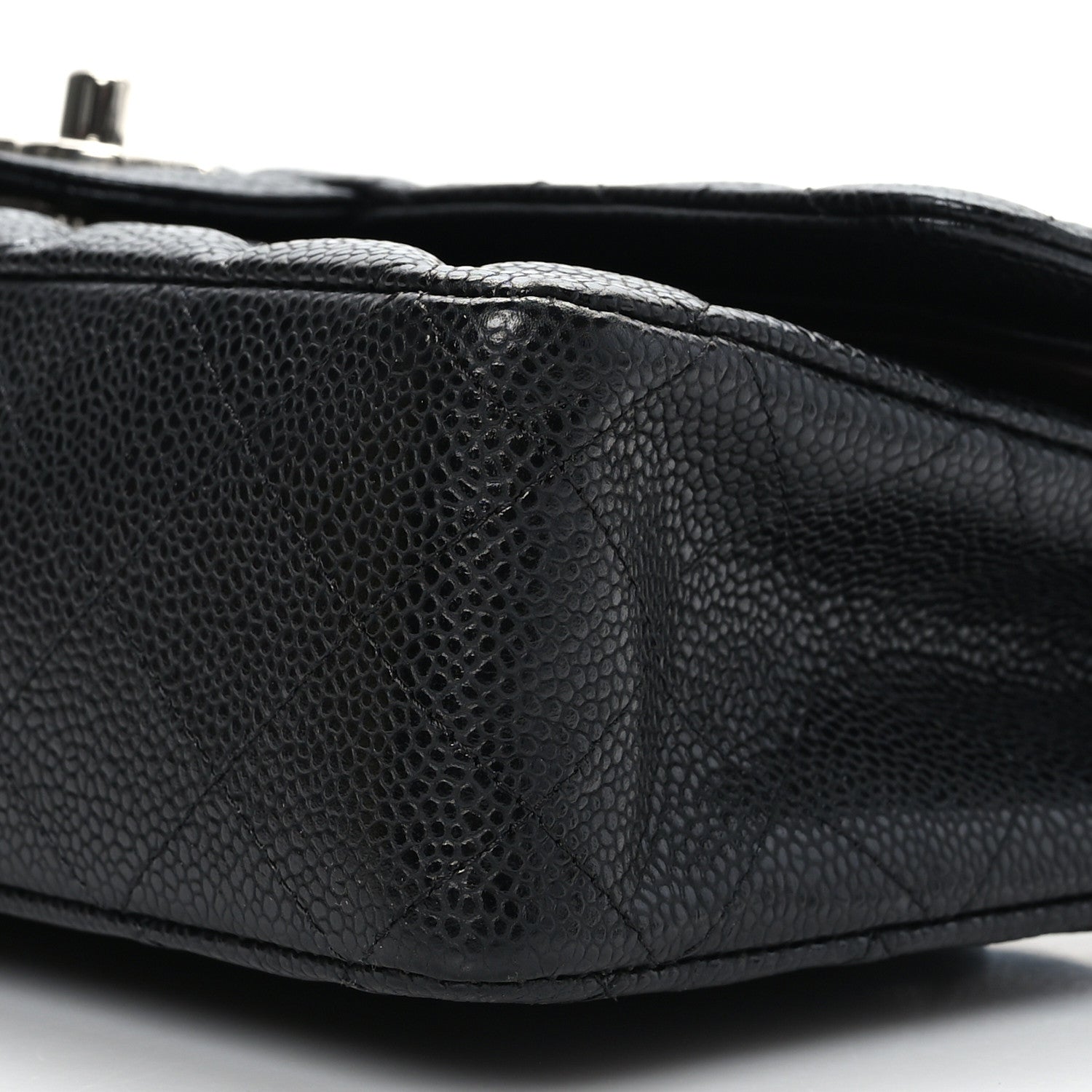 Chanel Caviar Quilted Medium Double Flap Black 9 of 9