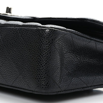 Chanel Caviar Quilted Medium Double Flap Black 9 of 9