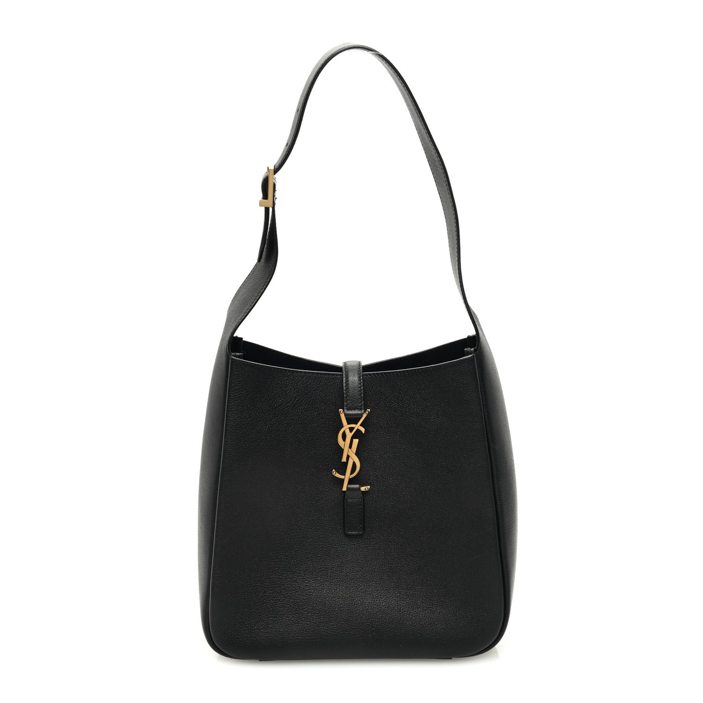 Grained Calfskin Small Le 5 A 7 Soft Hobo Black
