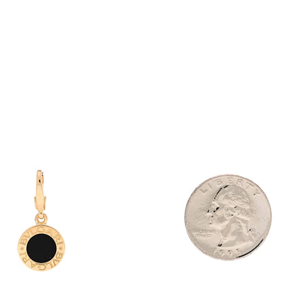 Bulgari 18K Yellow Gold Black Onyx BVLGARI BVLGARI Charm Pendant 2 of 3