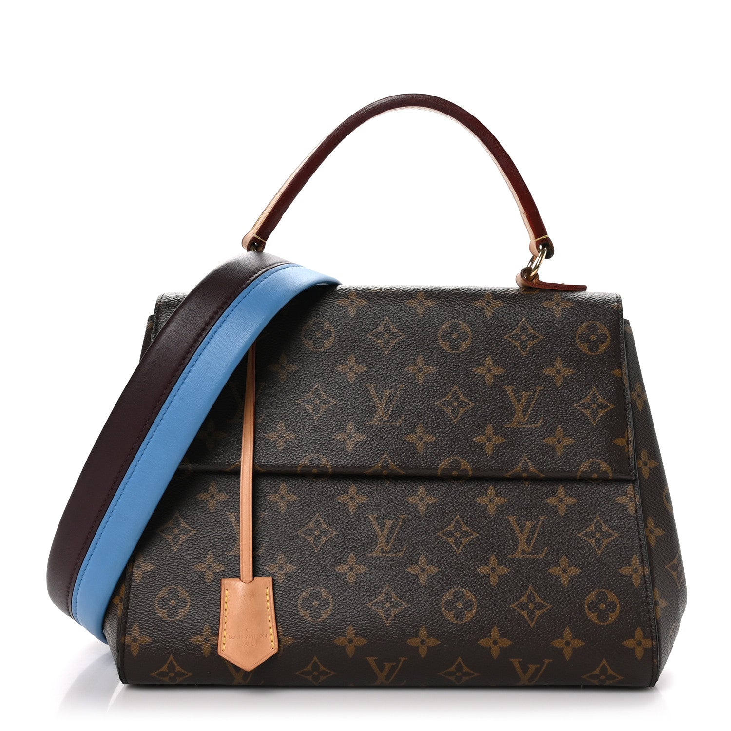 Louis Vuitton Monogram Cluny MM Blue Glacial 1 of 14