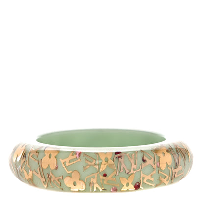 Louis Vuitton Resin Swarovski PM Inclusion Bracelet Peppermint 4 of 4