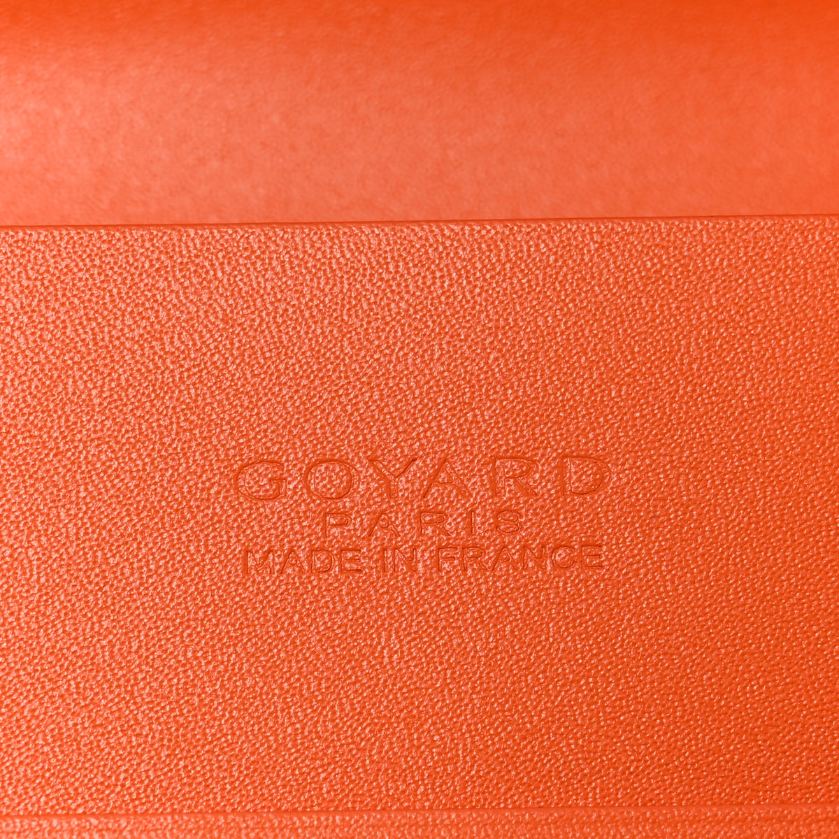 Goyard Goyardine Richelieu Wallet Orange 5 of 7
