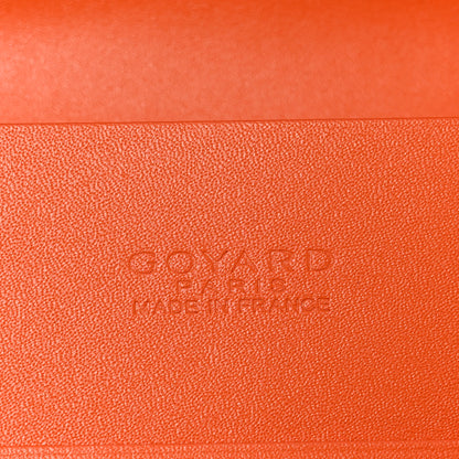 Goyard Goyardine Richelieu Wallet Orange 5 of 7