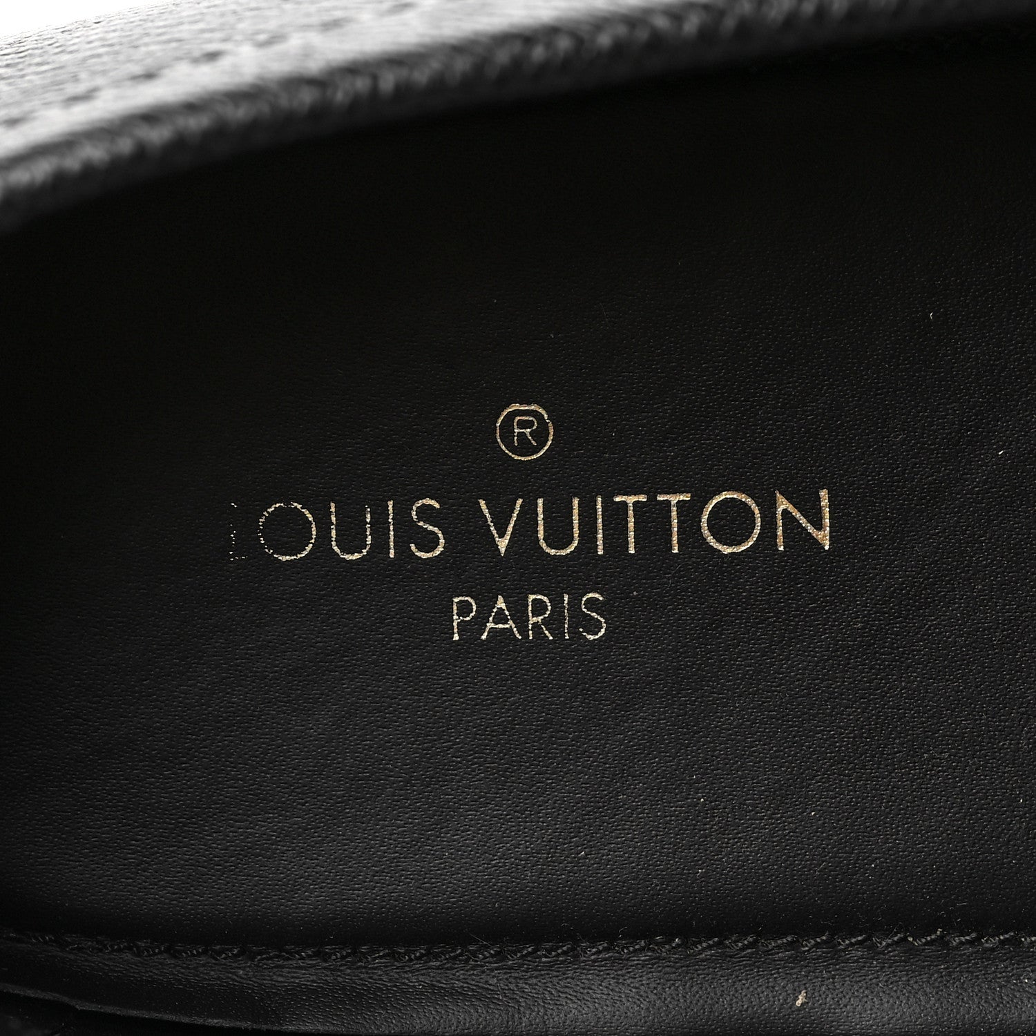 Louis Vuitton Taiga Mens Monte Carlo Car Shoe Moccasin Loafers 8 Black 8 of 11