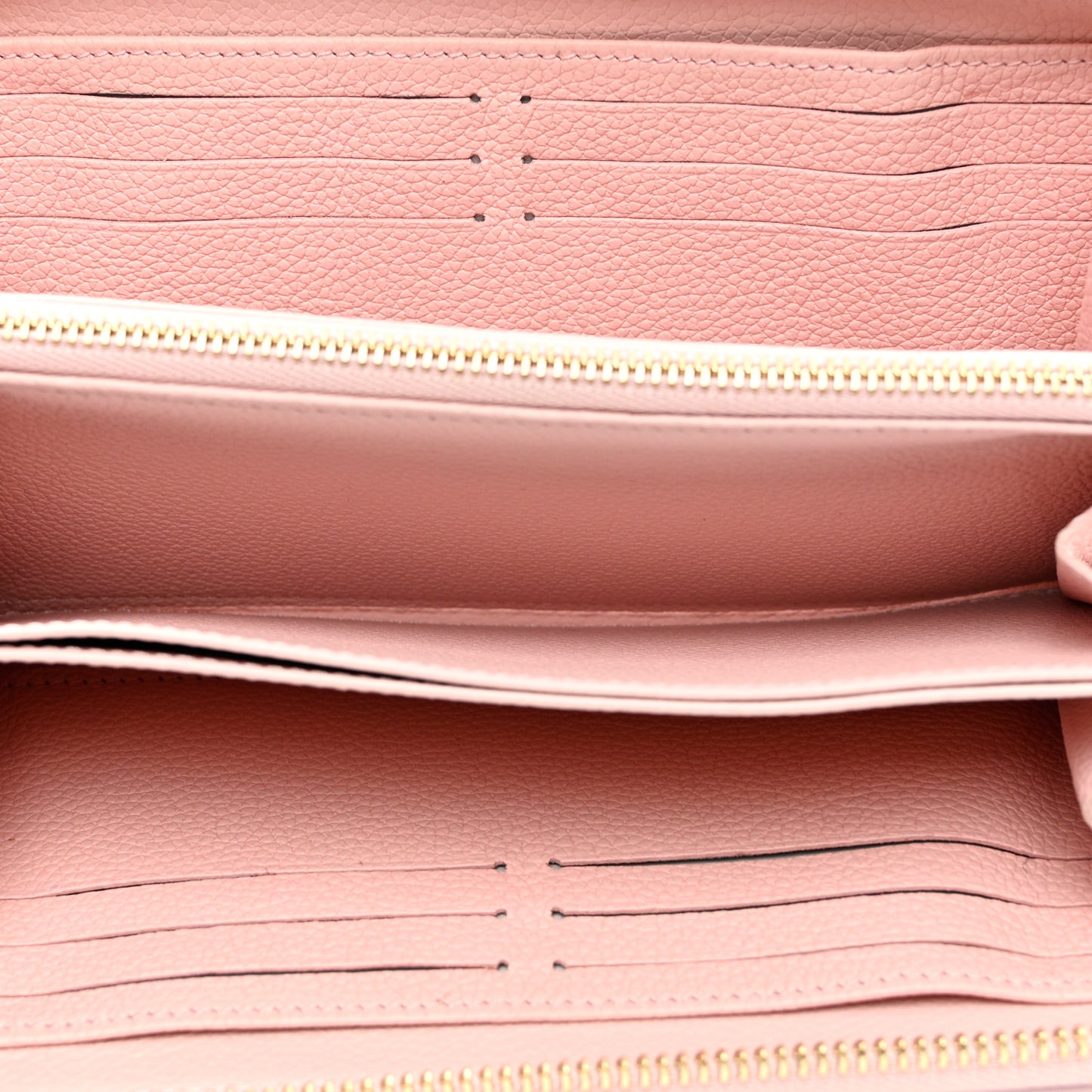 Empreinte Monogram Summer Stardust Zippy Wallet Pink