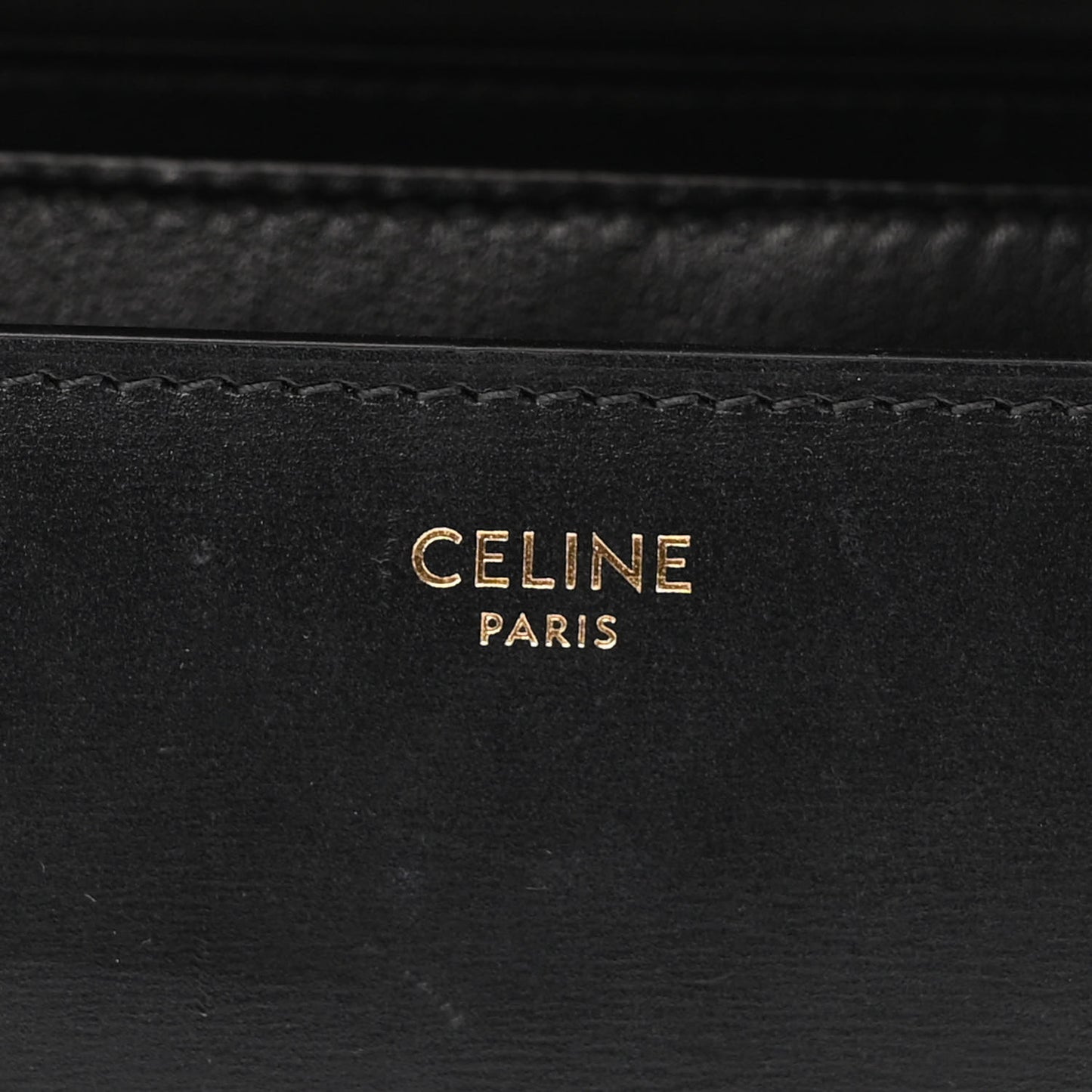Box Calfskin Medium Classic Box Flap Bag Black