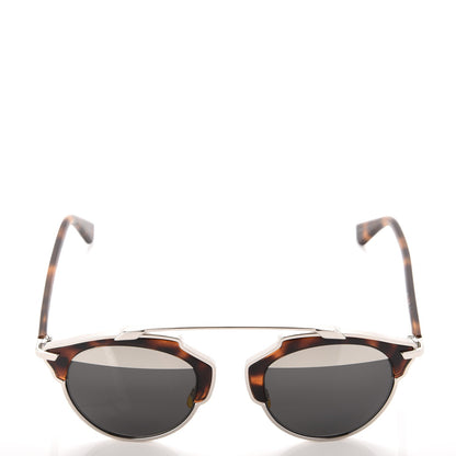 Christian Dior So Real Sunglasses Palladium Havana 2 of 8