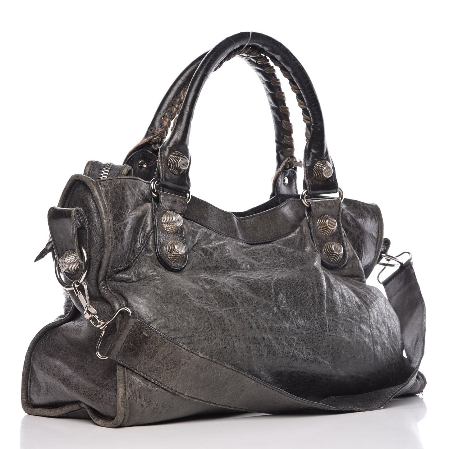 Agneau Giant 21 Silver Hardware City Anthracite