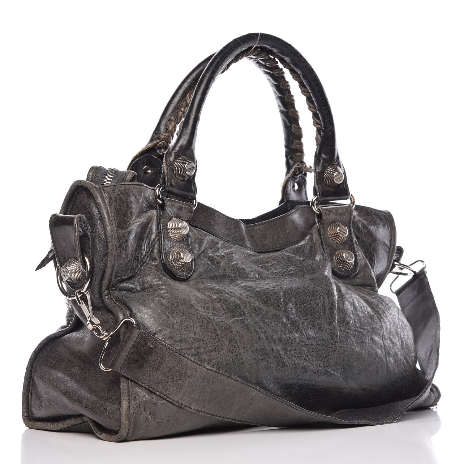 Balenciaga Agneau Giant 21 Silver Hardware City Anthracite 4 of 18