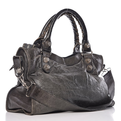 Balenciaga Agneau Giant 21 Silver Hardware City Anthracite 4 of 18