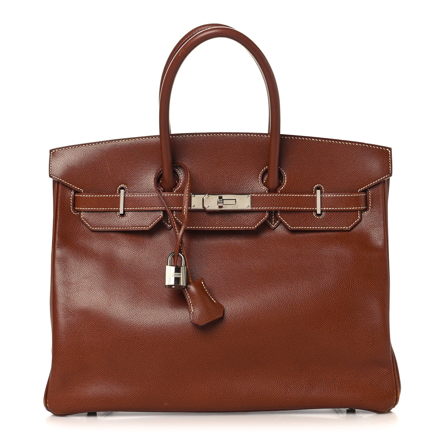 Hermes Veau Grain Lisse Birkin 35 Noisette 1 of 15