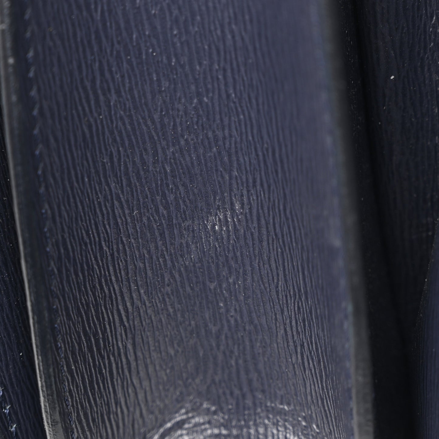 Liege Calfskin Medium Classic Box Flap Bag Dark Blue