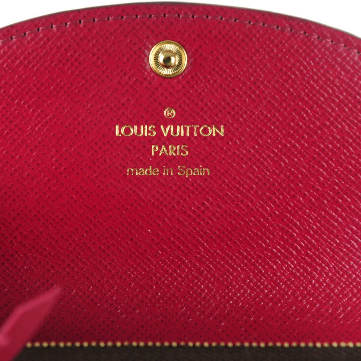 Louis Vuitton Monogram Rosalie Coin Purse Fuchsia 6 of 7