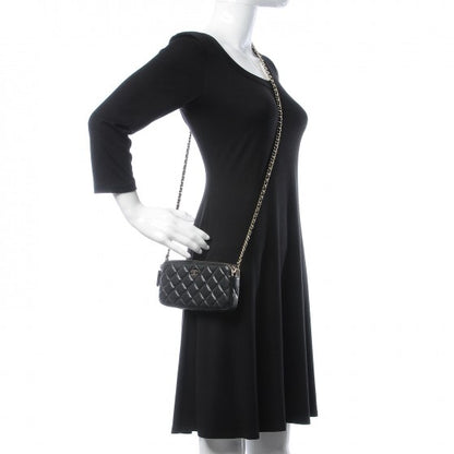 Chanel Caviar Quilted Small Clutch With Chain Black 2 of 11