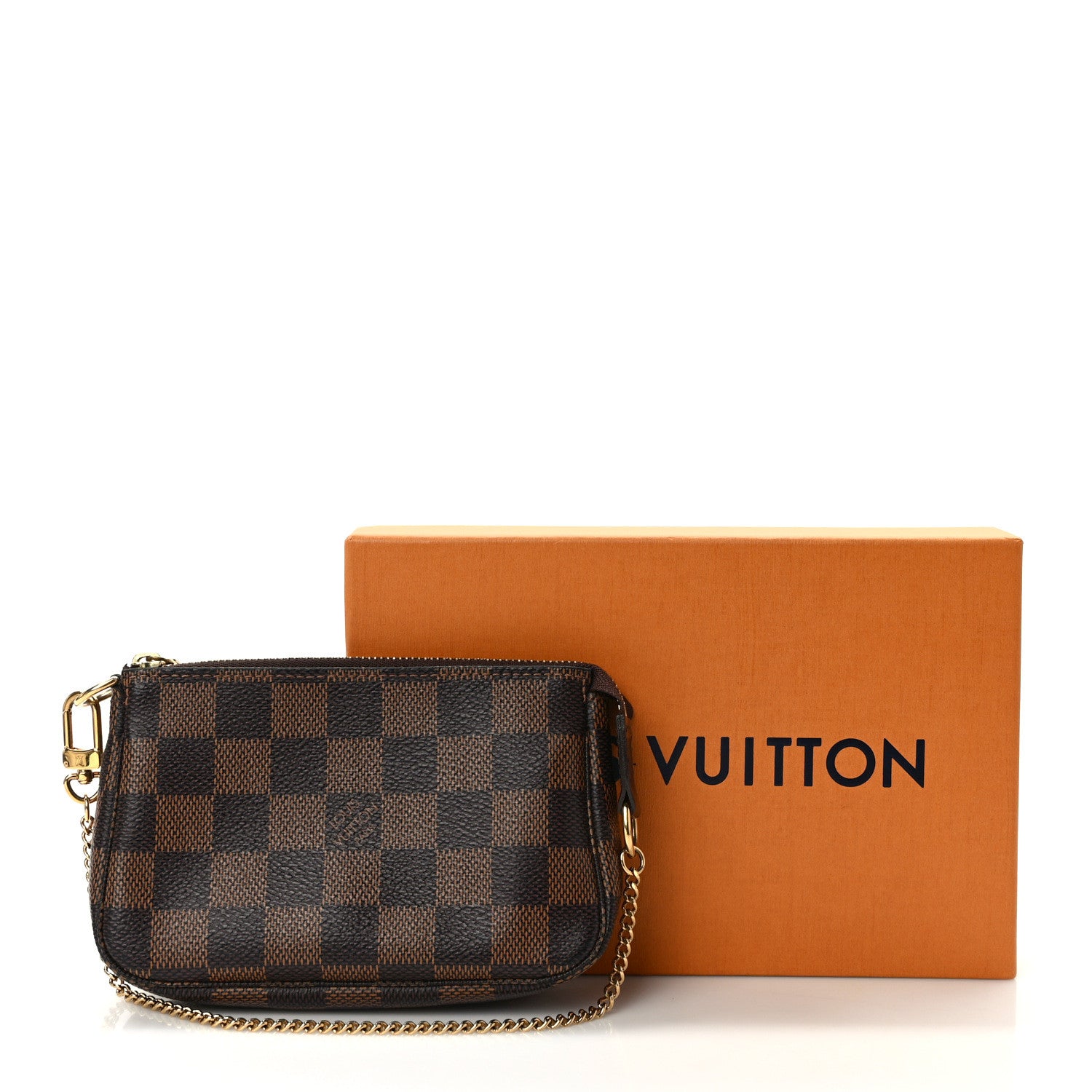 Louis Vuitton Damier Ebene Mini Pochette Accessories 12 of 12