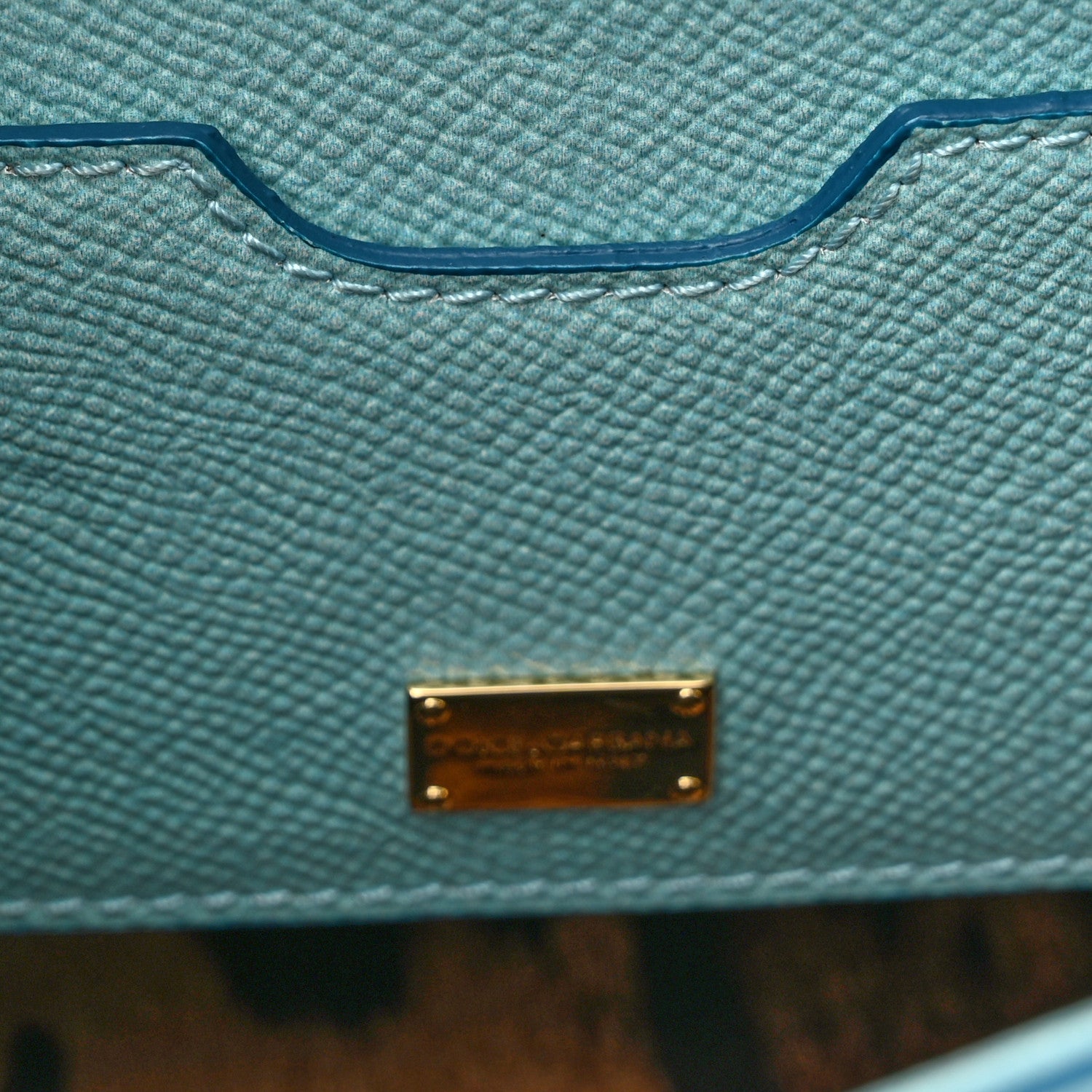 Dolce & Gabbana Dauphine St.Giap Papaveri Print Medium Miss Sicily Satchel Celeste 6 of 10