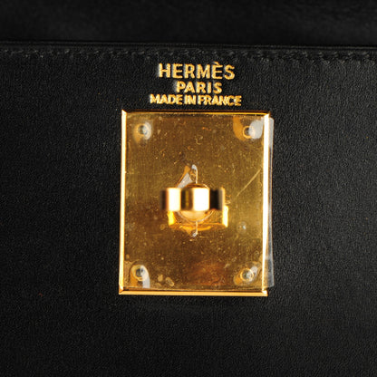 Hermes Box Kelly Sellier 28 Black 11 of 17