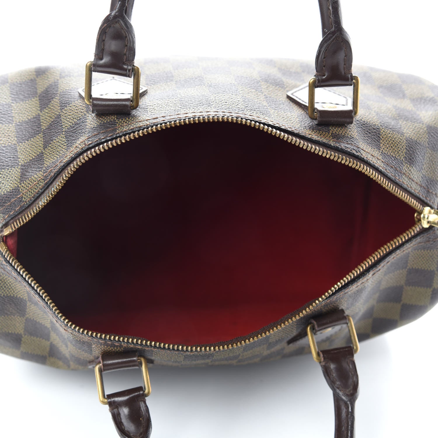 Louis Vuitton Damier Ebene Speedy 30 5 of 17