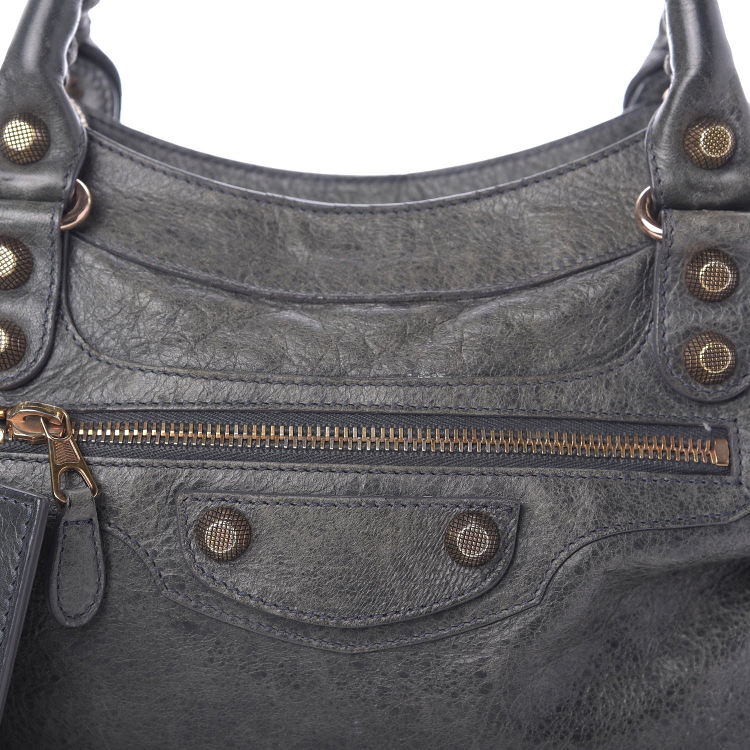 Balenciaga Agneau Giant 12 Rose Gold Hardware Town Anthracite 10 of 12