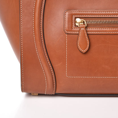 Celine Natural Calfskin Mini Luggage Tan 9 of 15