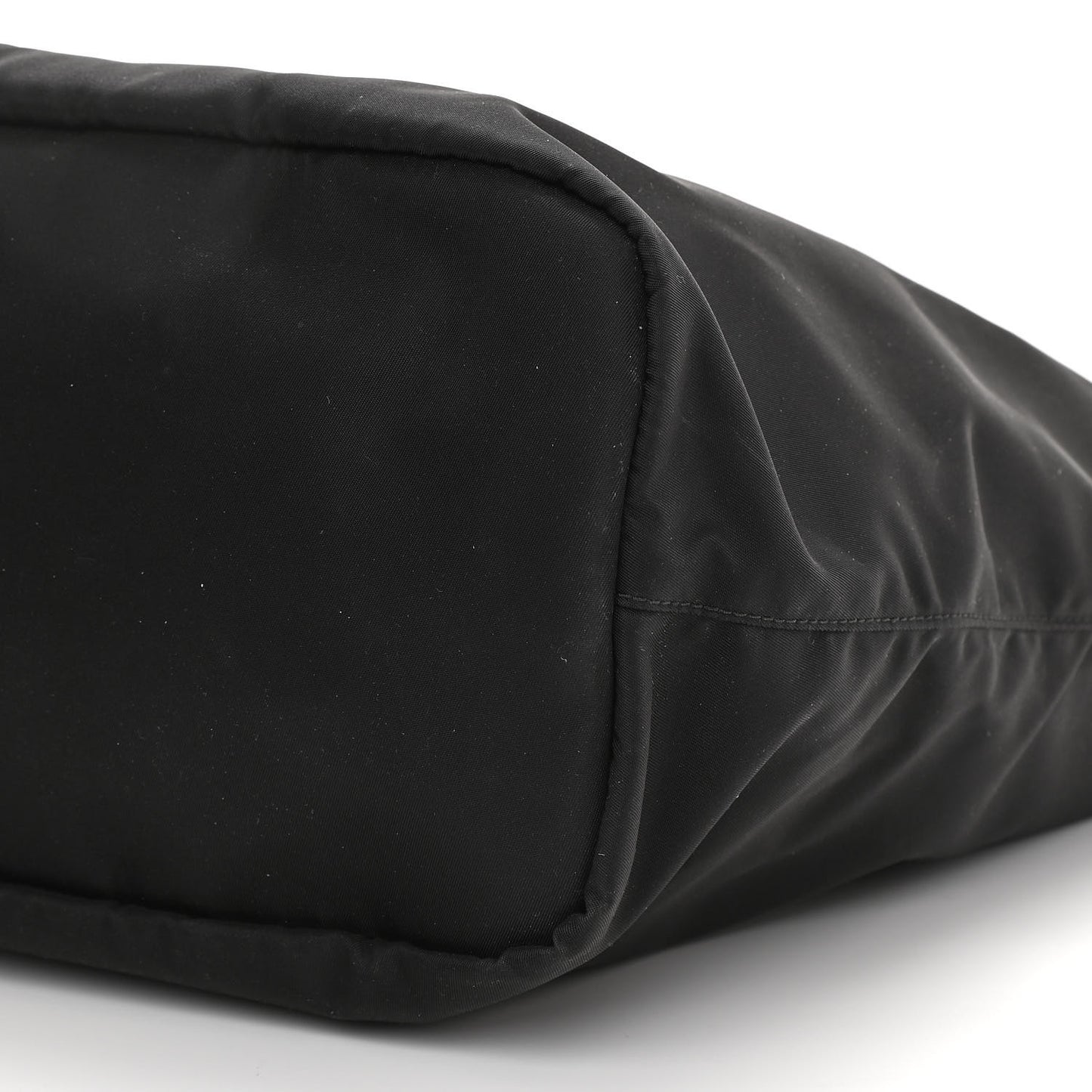 Tessuto Nylon Saffiano Tote Black