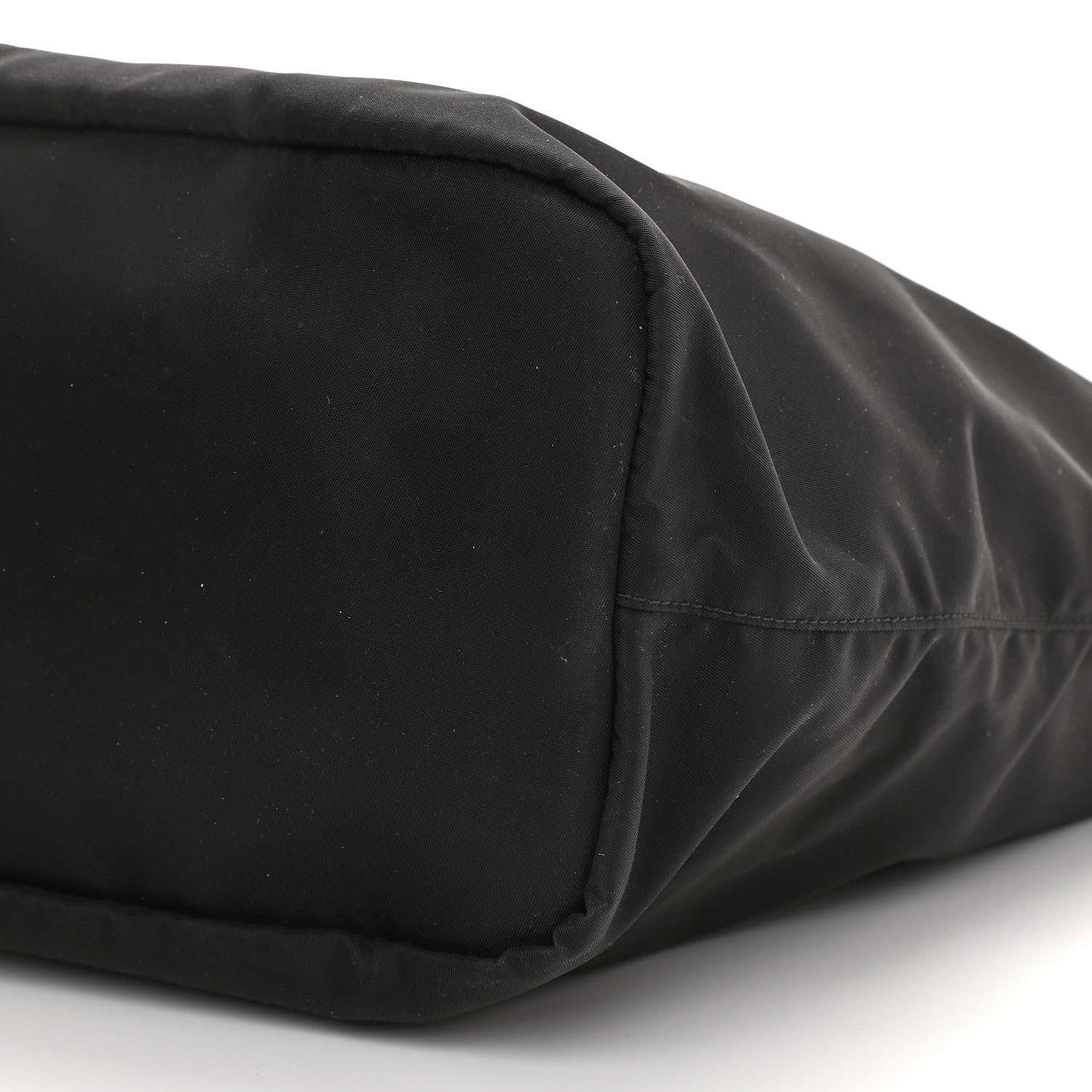 Prada Tessuto Nylon Saffiano Tote Black 9 of 9