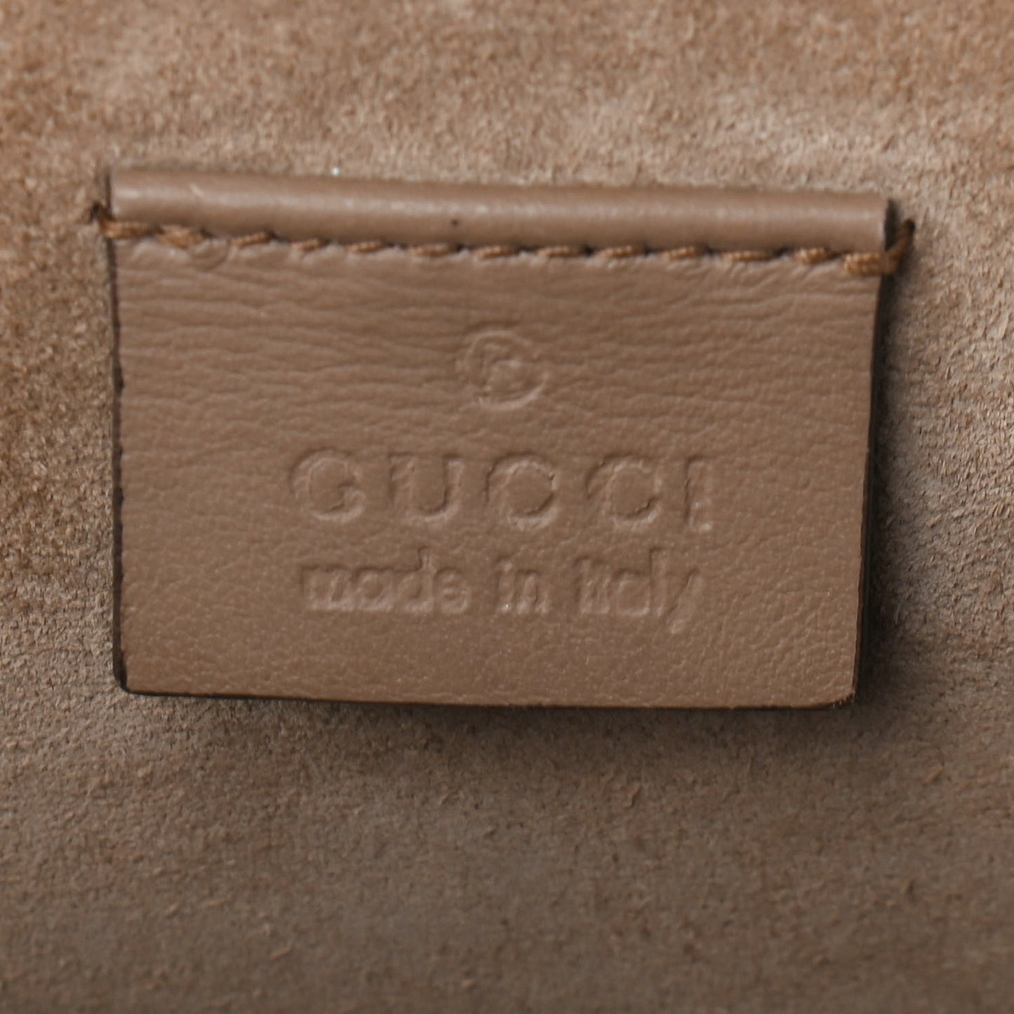 GG Supreme Monogram Small Dionysus Shoulder Bag Taupe