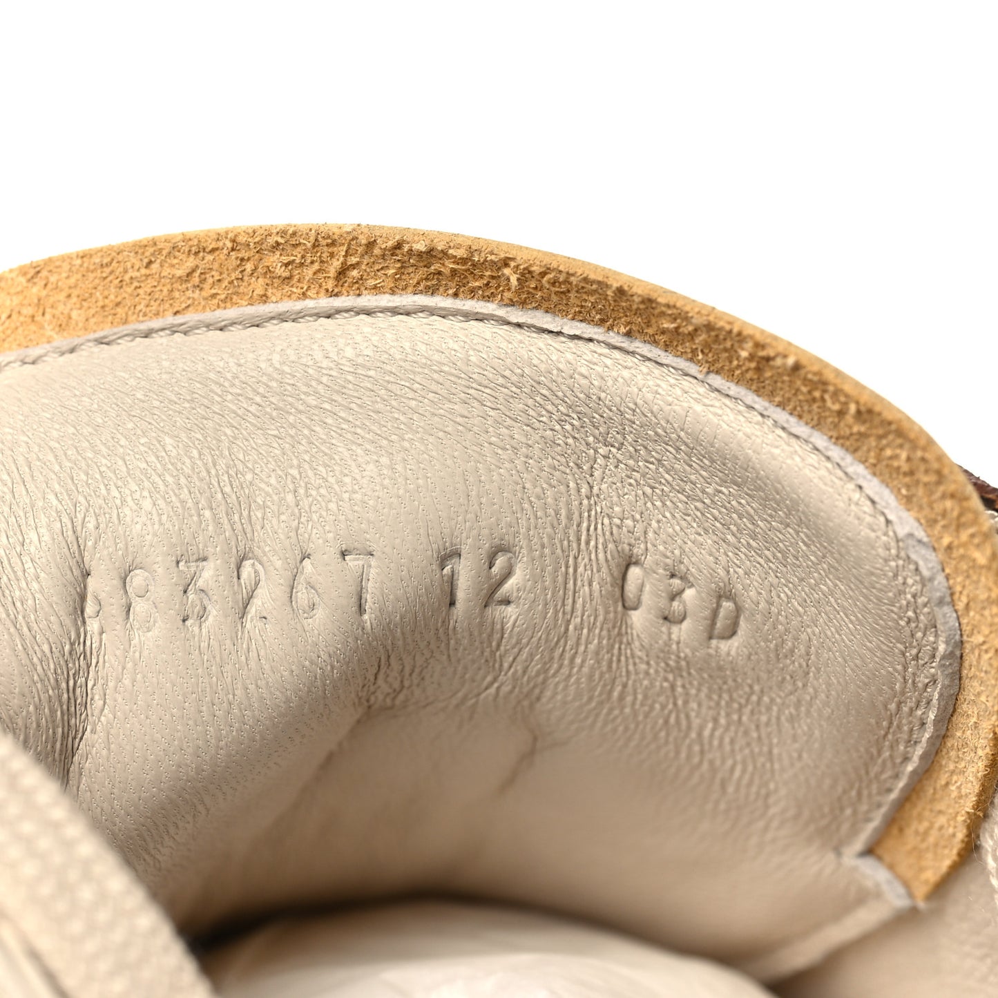 Suede Monogram Web Mens Falacer Sneakers 12 Nocciola Beige