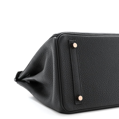 Hermes Togo Birkin 30 Black 9 of 11