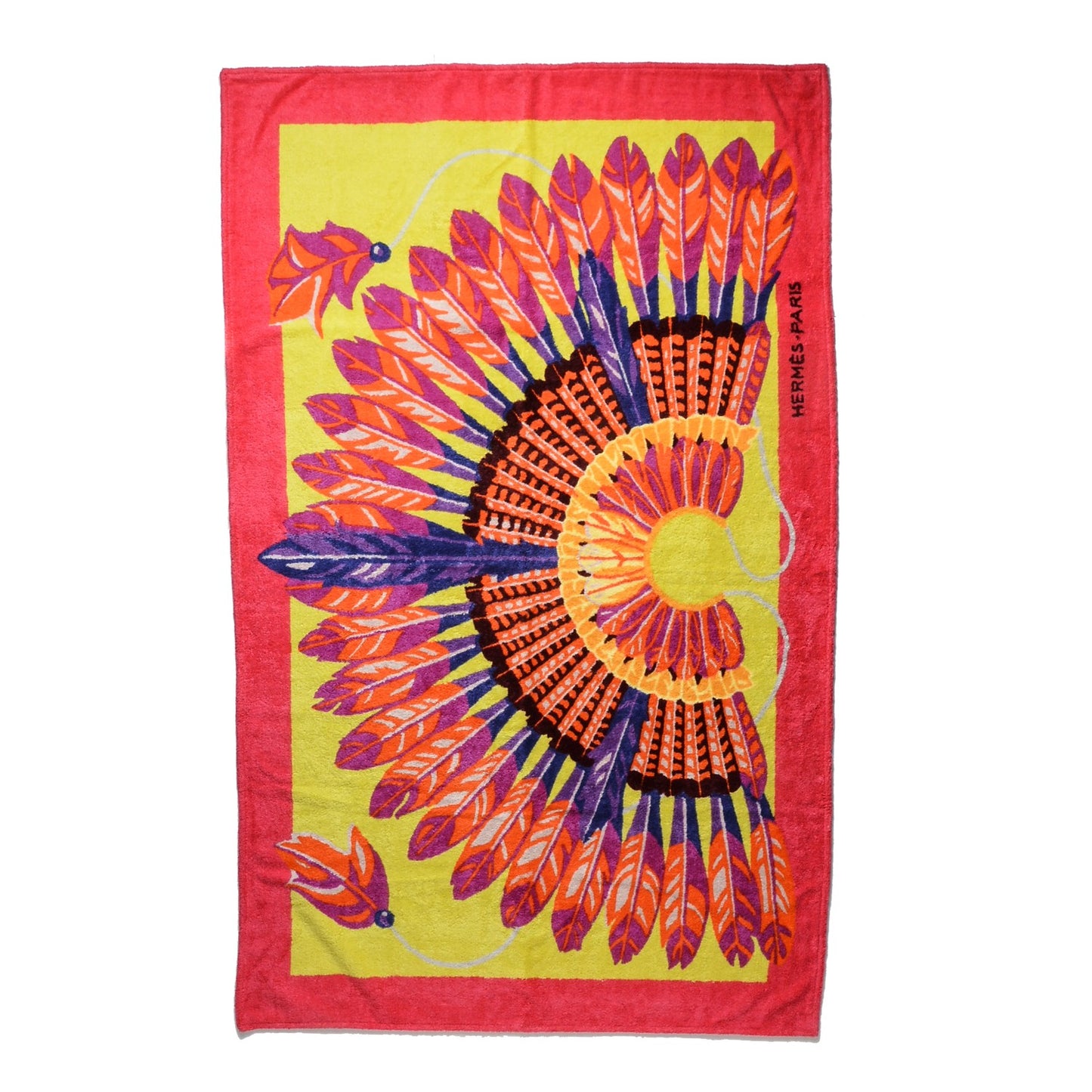 Cotton Terry Brazil Beach Towel