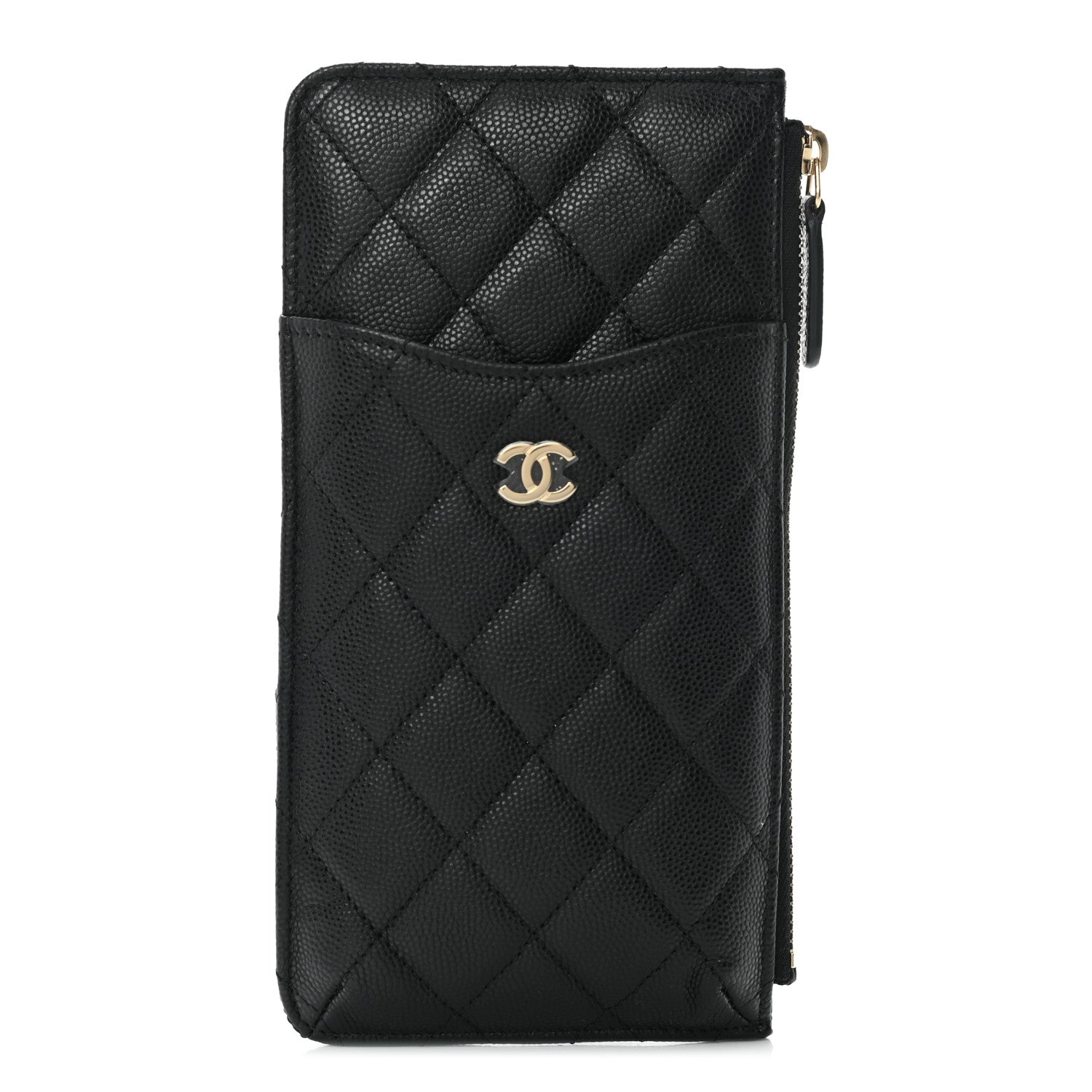 Chanel Caviar Quilted Classic iPhone Pouch Black 1 of 9