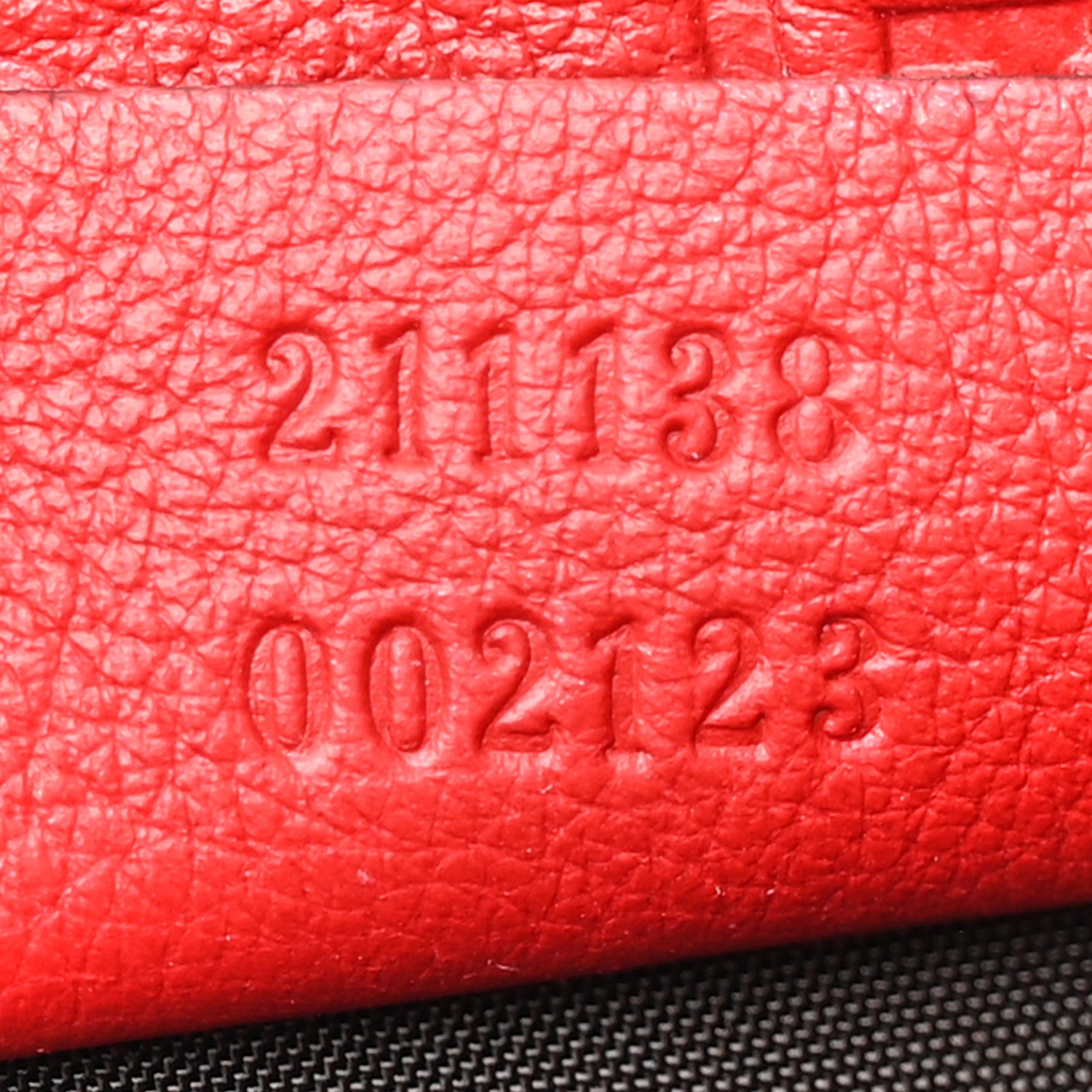 Gucci Guccissima Small Joy Tote Red 7 of 15