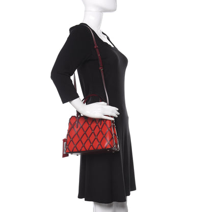 Valentino Garavani Smooth Calfskin Quilted Small Beehive Tote Red 2 of 8
