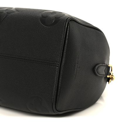 Louis Vuitton Empreinte Monogram Giant Speedy Bandouliere 25 Black 11 of 11