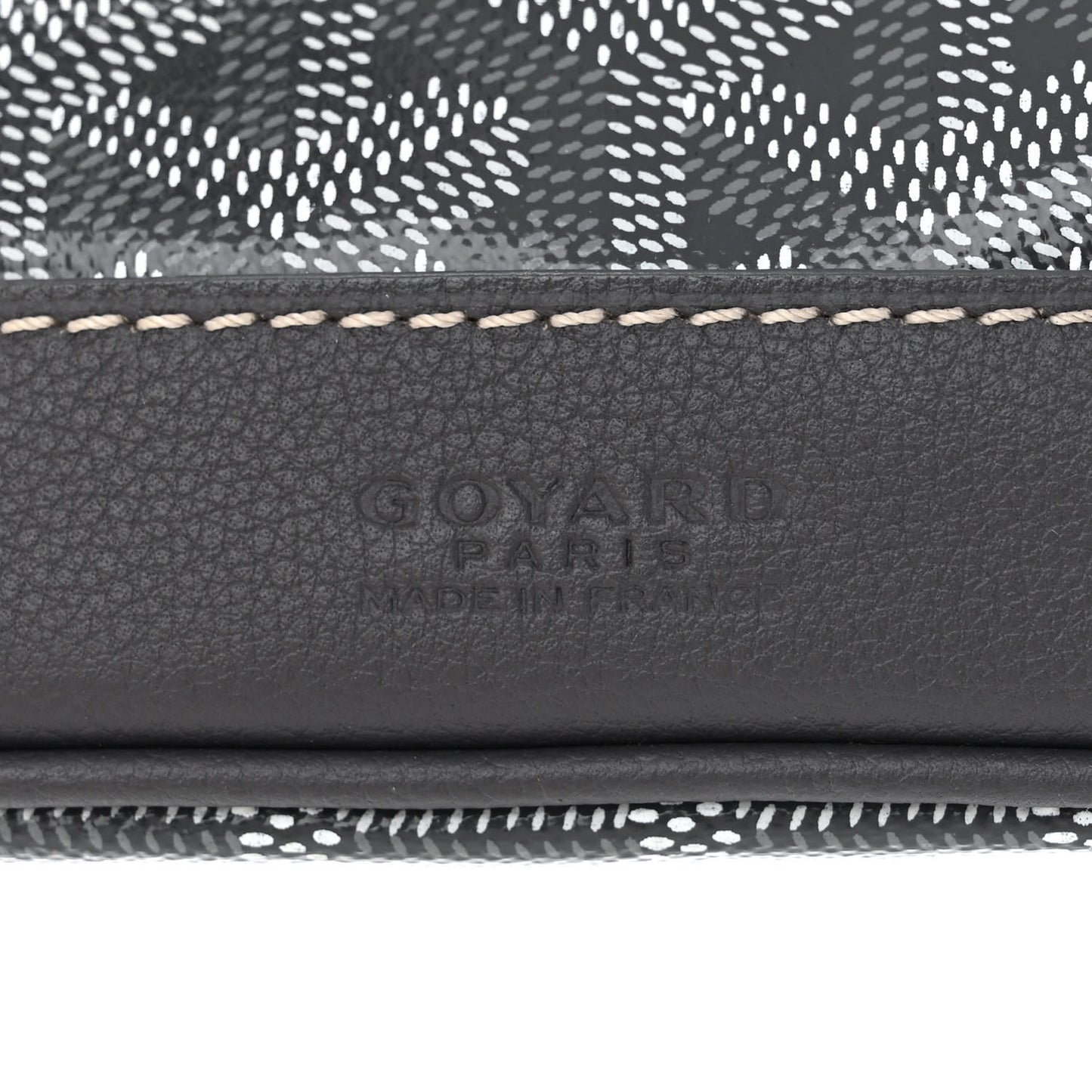 Goyardine Petit Flot Bucket Bag PM Grey