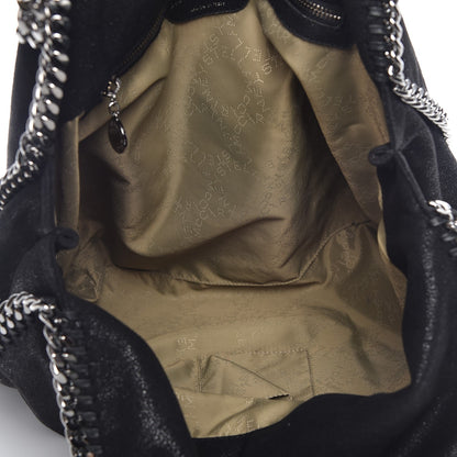 Stella McCartney Shaggy Deer Big Falabella Tote Black 5 of 11