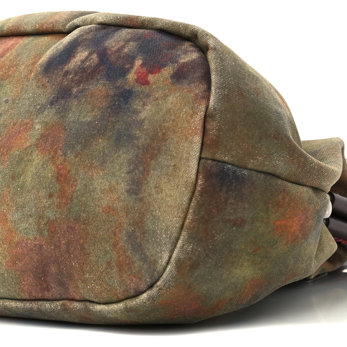 Washed Toile Graffiti On The Pavements Bowler Khaki Multicolor