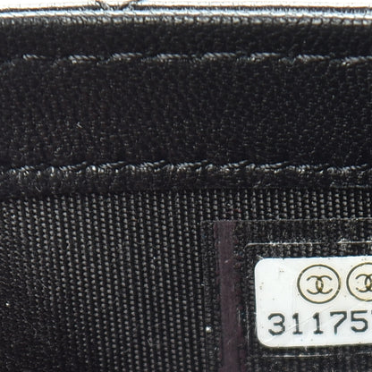 Chanel Lambskin Quilted Mini Trendy CC Chain Wallet Black 9 of 11