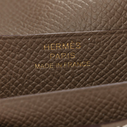 Hermes Epsom Bearn Compact Wallet Etoupe 6 of 10