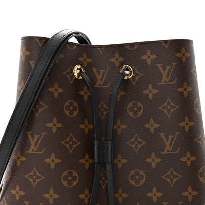Louis Vuitton Monogram Neonoe MM Black 7 of 13