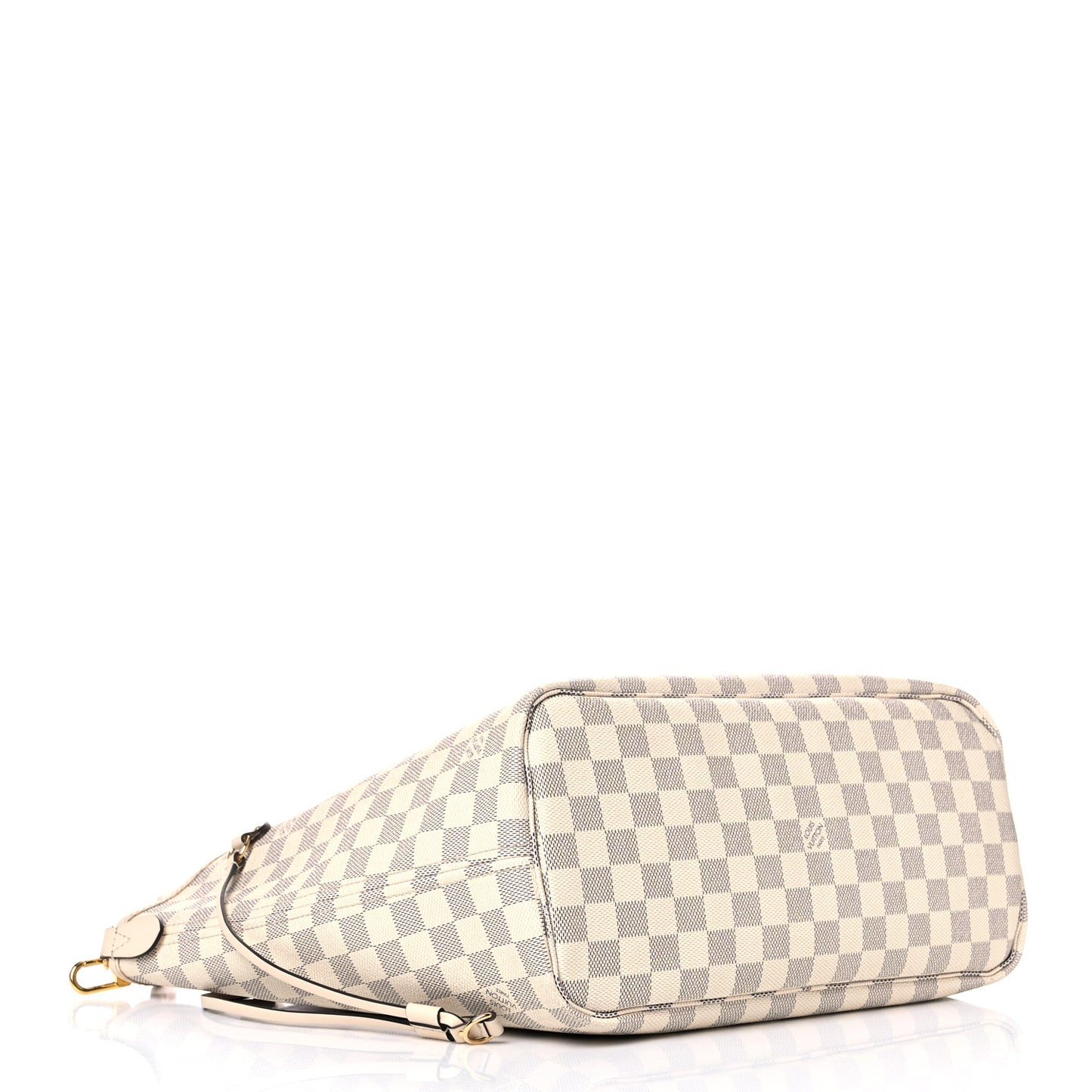 Damier Azur Braided Neverfull MM Pink