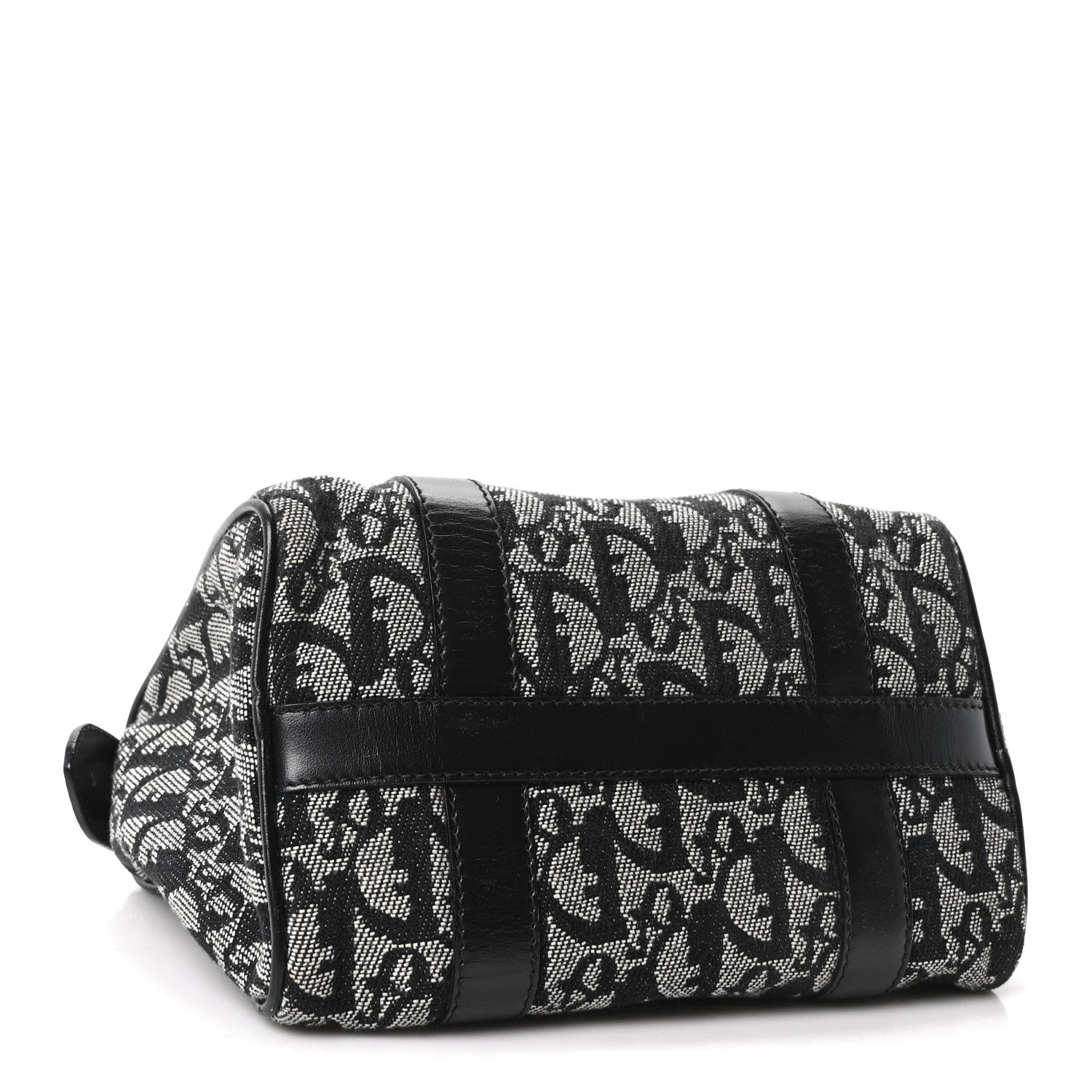 Christian Dior Monogram Boston Black 4 of 10