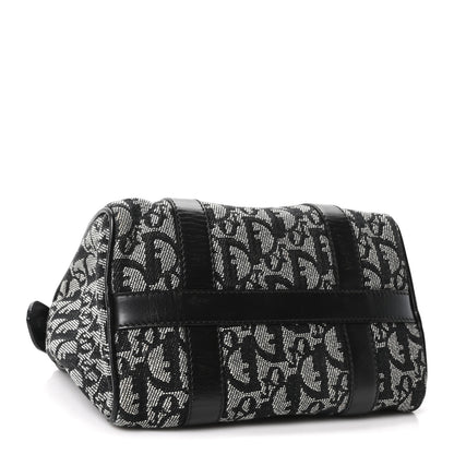 Christian Dior Monogram Boston Black 4 of 10